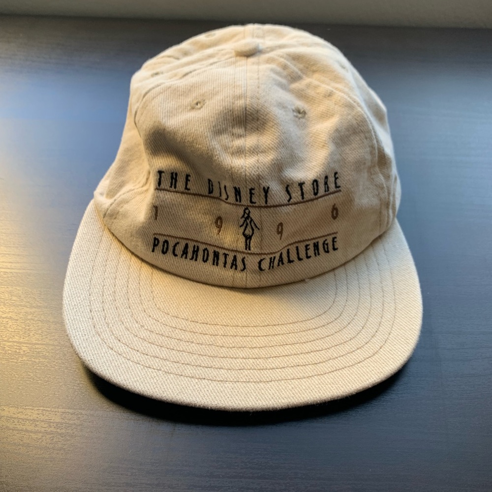 Vintage 1996 The Disney Store Pocahontas Challenge Rare Movie Promo Hat